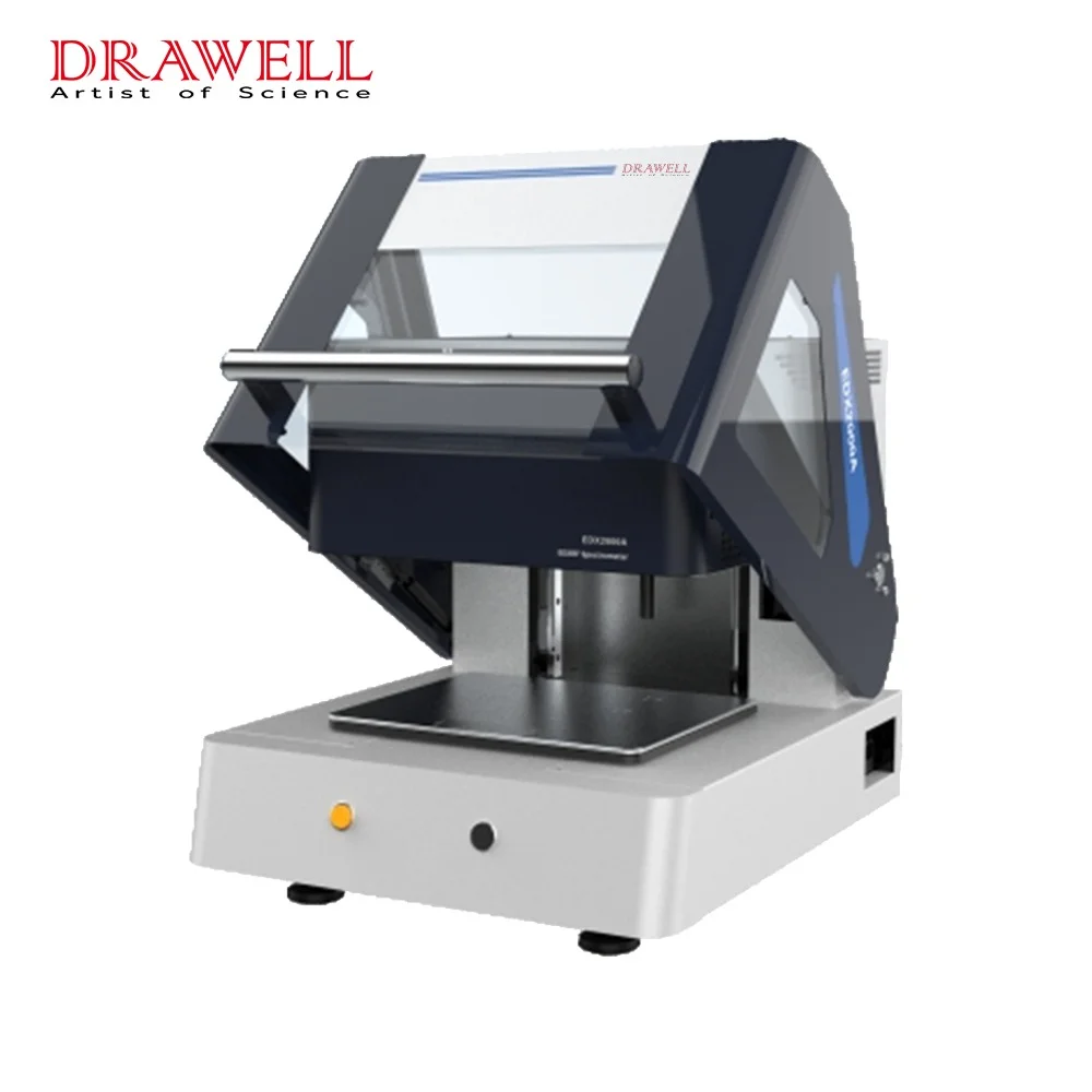 Настольный XRF EDX2000A Автоматический анализатор толщины микропленки EDX Спектрометр