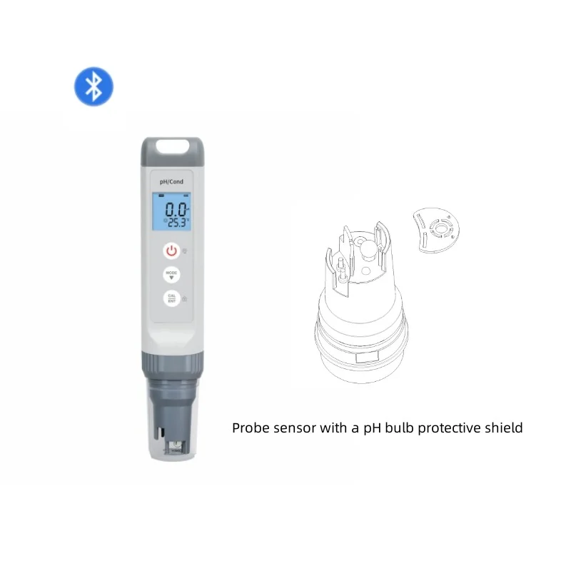 Карманный тестер pH/проводимости/проводимости/TDS/Sal/Res, серия Bluetooth