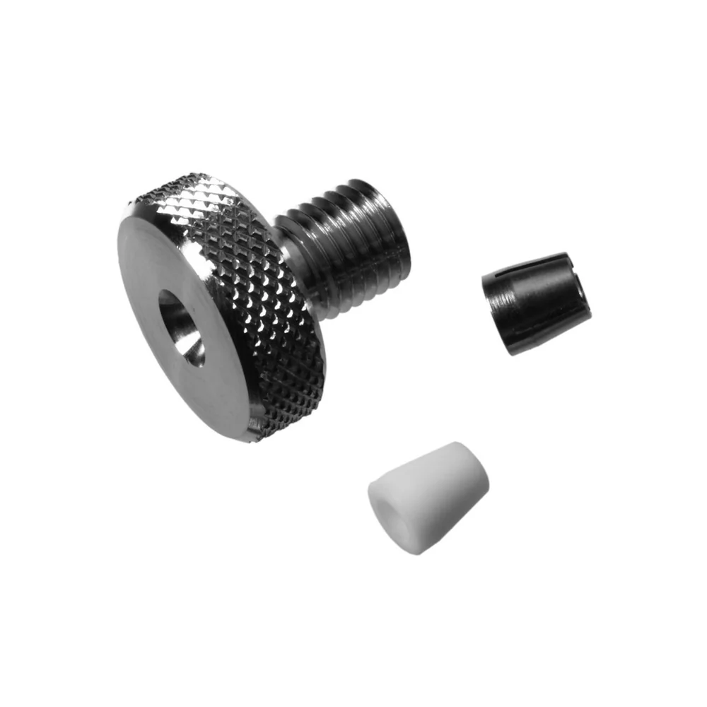 DYNASEAL система соединений для 1/8", 4 короткие втулки, нерж. сталь, 4 зажимные кольца и 8 уплотнительных кольца, M8x1 резьба
