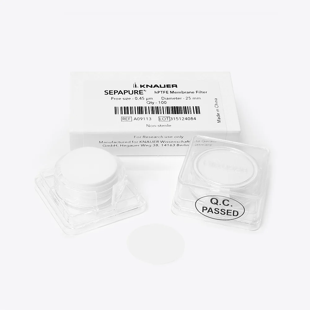 Sepapure® мембранный дисковый фильтр hPTFE, 0,45 мкм, 25 мм, 100 шт.