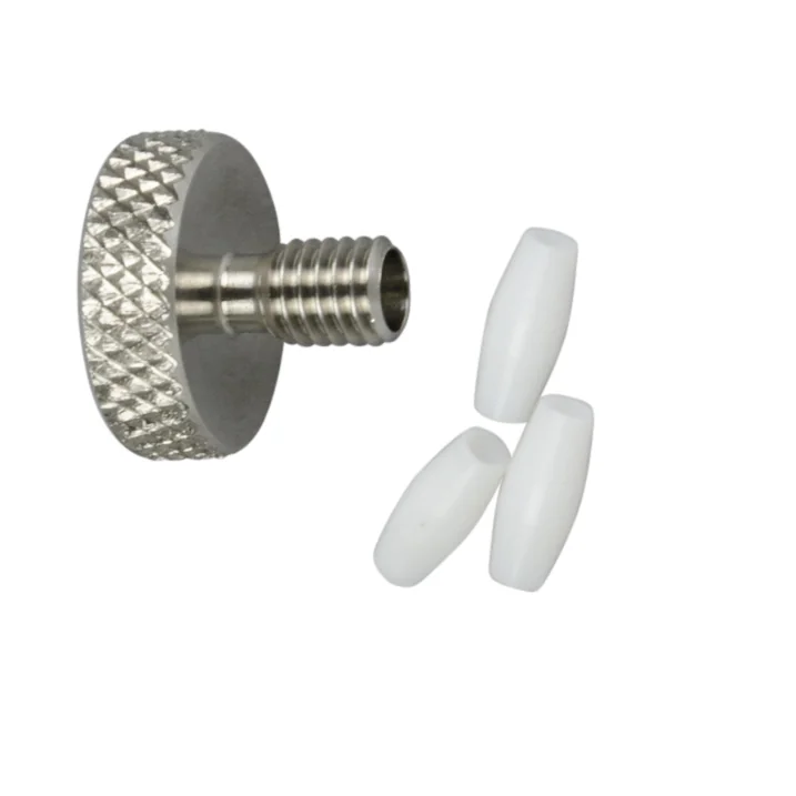 DYNASEAL система соединений для 1/16", 10 короткие втулки, нерж. сталь, 10 биконических уплотнительных кольца полимер