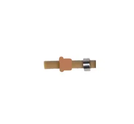 1 феррула для 1/8" PEEK (1/4-28 Super безбуртовый) с lock кольцо (нержавеющая сталь)