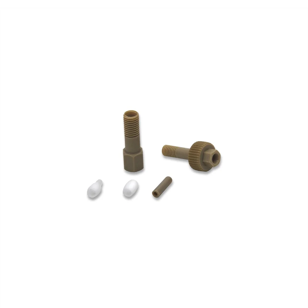 Переходник 1/8" на 1/16", PEEK, наружная резьба резьба 1/8" (UNF 1/4-28, конусный), внутренняя резьба резьба 1/16"(UNF 10-32, конусный), 1 pc.