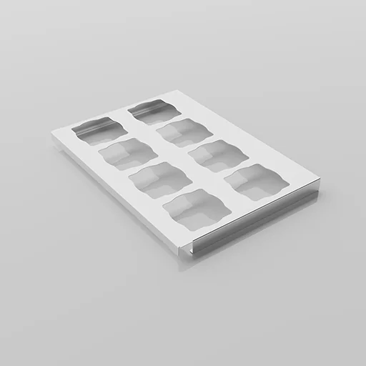 Штатив для 8 round (72 мм) или square (65 мм) бутыли 250 мл шт. - FC 6.1 коллектор фракций