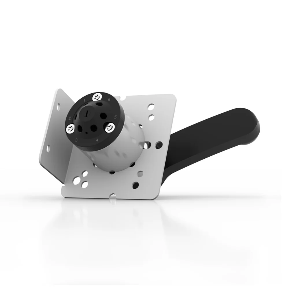 Клапан AZURA® V 4.1, ручной 6Port 2Pos, 1200 бар, 1/16" 10-32 UNF, диаметр канала 0,3 мм, SSt-DLC-Vespel