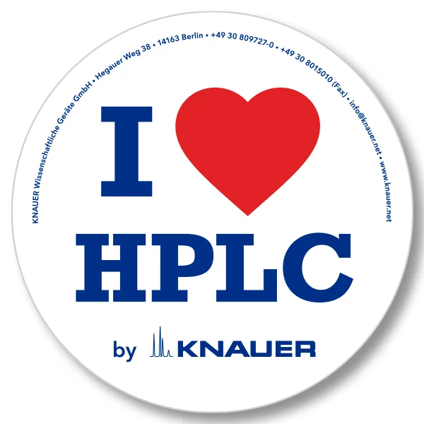 Коврик для мыши "I love HPLC" Ø 22 см